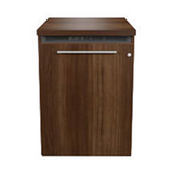 Middle Atlantic Wood Kit with Handle & Locks for C5-FF31-1 C5-Series 1-Bay 31"-Deep Credenza Frame Thermolaminate Finish