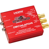 Decimator DECIMATOR 2: 3G/HD/SD-SDI to HDMI top quarter right