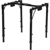 GATOR GFW-UTL-WS250 Keyboard Stands Frameworks Adjustable T-Stand Folding Workstation with 250lb Weight Capacity