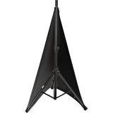 GATOR GPA-STAND-2-B (Black) / GPA-STAND-2-W (White) Speaker Stretchy cover to cover two base sides of most tripod style speaker stands