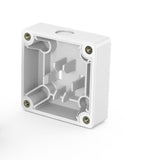 On-wall junction box white color