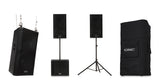 QSC KW152 full set speaker and stand