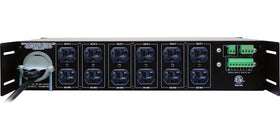 Furman ASD-120 2.0, 120A Sequenced Power Distro, (6) 20A 120V Circuits,  240V Or 3Â¯ 208V Input, 2Ru