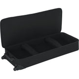 GATOR GK-49 Keyboard Rigid EPS Foam Lightweight Case w/ Wheels for 49-Note Keyboards