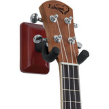 GATOR GFW-UKE-HNGRBLK (Black) / GFW-UKE-HNGRCHR (Cherry)/ GFW-UKE-HNGRMHG (Mahogany) / GFW-UKE-HNGRMPL (Maple) Guitar & Amp Stands Gator Frameworks Wall Mounted Ukulele/Mandolin Hanger Mounting Plate