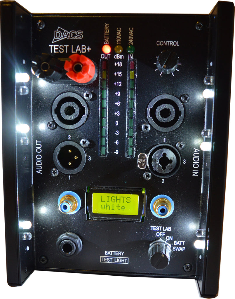 DACS TEST LAB+ The Pocket-sized Test Bench