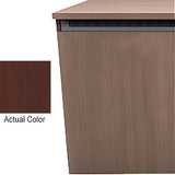 Middle Atlantic C5K3A1SST(XX)ZP001 Wood Kit with Handles & Locks for C5-FF27-3 C5-Series 3-Bay 27"-Deep Credenza Frame, TLAM, Sota