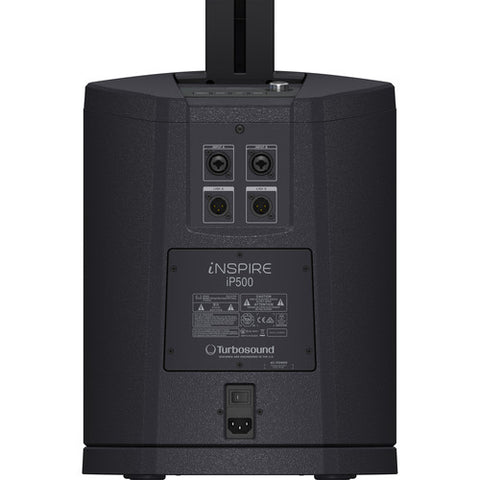 Ip500 V2 Rear Turbosound iP500 V2 600 Watt Powered Column Loudspeaker with an 8'' Su