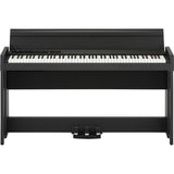 KORG C1AIRBK Digital Piano with Two Piano Sources, RH3 Action, Split/Layer, Bluetooth Audio Receiver - Black
