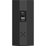 Turbosound TCS-122/64-R (Black) / TCS-122/64-R-WH (White) Arrayable 2 Way 12'' Full Range Loudspeaker with Dendritic Waveguide for Installation Applications