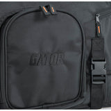 Gator GCLUBCONTROL28 DJ & Recording G-Club Series Messenger Style Bag for 28” DJ Controllers, Laptop & Headphones