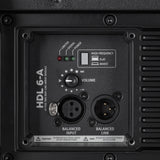 RCF HDL26-A (Black) knob port view