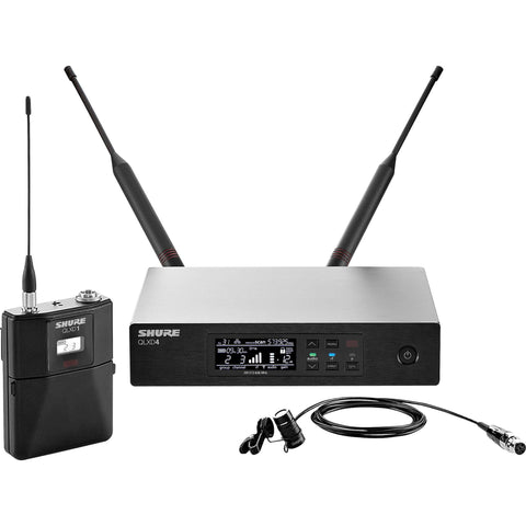 Shure Qlxd14/85 Wireless Wl185 Lavalier Microphone System System