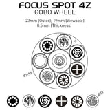 American DJ FOC225 FOCUS SPOT 4Z PEARL