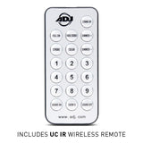 American DJ UVL762 UC IR wireless remote