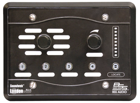 BSS BLU-8-V2-BLK Front View