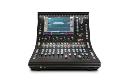 Allen & Heath AH-DLIVE-CTI15 dLive C Class CTi1500 lightweight Titanium 12 fader Surface, 12" touchscreen, 1 option I/O port
