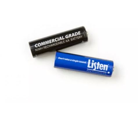 Listen Technologies	LA-362 Rechargeable AA NiMH Batteries (2)