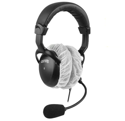 Listen Technologies	LA-169 Large Sanitary Covers for Stereo Headphones (100 CT)