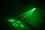 Blizzard Lighting LASER BLADE G, Big Mean Fat Beam Green Laser Moving Machine