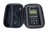 RF Explorer Pro Audio Edition Spectrum Analyzer in bag