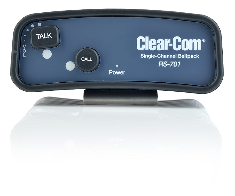 Clear-Com RS-701, Single-Channel standard beltpack