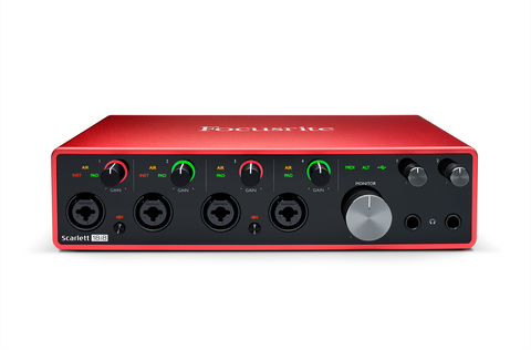 Focusrite Scarlett 18i20 (3rd Gen), an 18 inputs and 20 outputs of inc Focusrite Scarlett 18i20 (3rd Gen), an 18 inputs and 20 outputs of inc
