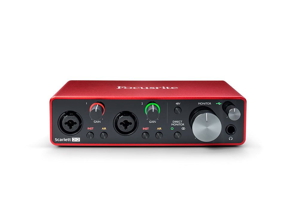 Focusrite Scarlett 2i2 (3rd Gen), The Essential Audio Interface that h