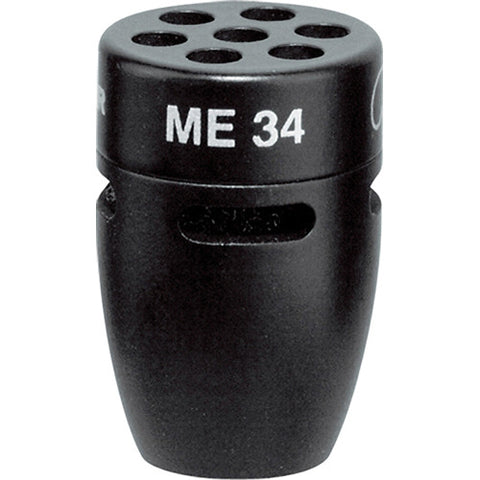 Sennheiser ME 34, Capsule head for MZH series gooseneck microphones (Black & White)