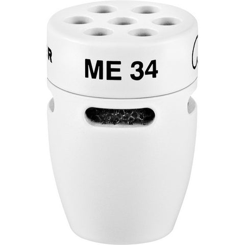 Sennheiser ME 34, Capsule head for MZH series gooseneck microphones (Black & White)