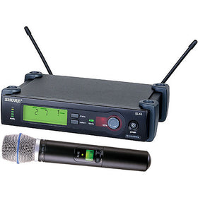Shure SLX24/BETA87A Includes SLX2/BETA87A Handheld Transmitter with BETA87A Microphone