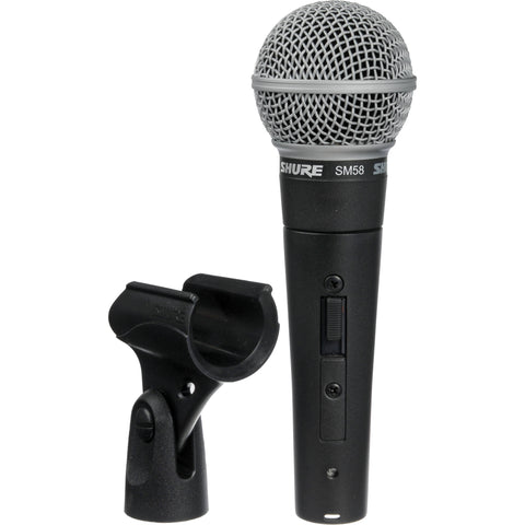 SM58S Cardioid Dynamic Microphone