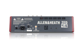 ALLEN HEATH ZED14 Back