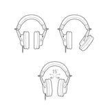 Audio Technica ATH-M20X, Closed-back Headphones