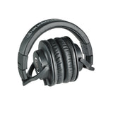 Audio Technica ATH-M40X, Closed-back dynamic monitor headphones, detachable cables