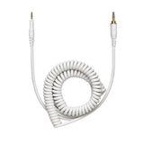 Audio Technica ATH-M50XWH, Closed-back dynamic monitor headphones, detachable cables, white