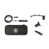 Audio Technica ATM350U, Cardioid condenser instrument microphone with universal clip-on mounting system, 5" gooseneck