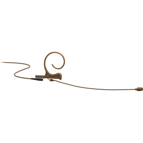 DPA 4188-DC-F-C34-LE, d:fine™ CORE 4188 Slim Directional Flex Earset Mic, 120 mm Boom, Brown, Mini-Jack, Headset Over-ear Microphone for Live Production and Churches