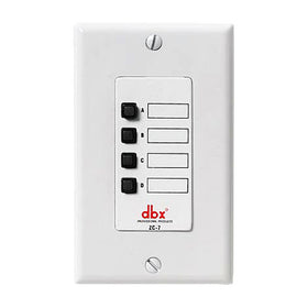 DBX Wall Mounted Mic Page Assignment Controller ZC 7
