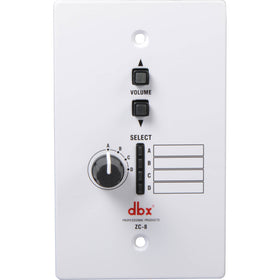 DBX ZC 8 Wall Mounted Up/Down Volume Controller ZC-8