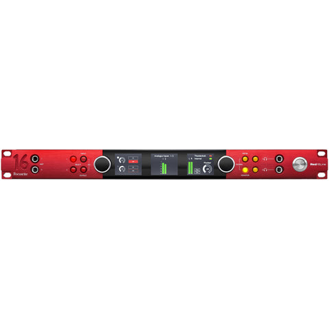 Focusrite Red 16Line 64 In/64 Out Thunderbolt 3 and Pro Tools|HD Interface with Dante