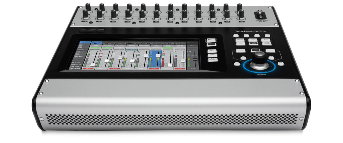 TOUCHMIX-30 PRO 32 input (24 mic/line, 6 line, USB stereo), 16 output,