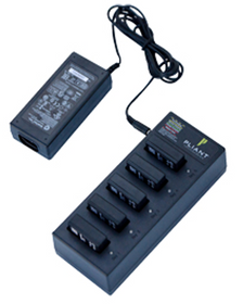 Pliant Technologies PBT-5BAY-PAK Five-Bay battery charger package for charging Pliant Lithium- Polymer