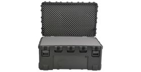 SKB 3R5030-24B-L Front View Open with Layered Foam