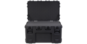 SKB 3R4024-24B-L Front View with Layered Foam
