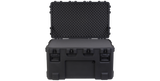 SKB 3R4024-24B-L Front View with Layered Foam