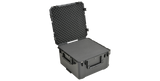 SKB 3i-2424-14BC Right Angle Open View with Cubed Foam