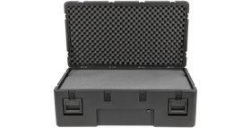 SKB 3R4222-15B-L Front View w/Layered Foam