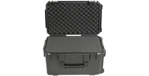 SKB 3i-2213-12BC Front Open View Cubed Foam