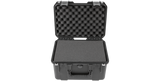 SKB 3i-1510-9B-C Front Open View with Cubed foam